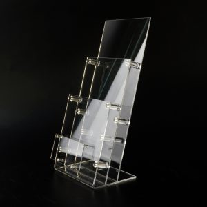 Broschürenbox aus Acrylglas
