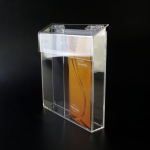 Broschürenbox aus Acrylglas