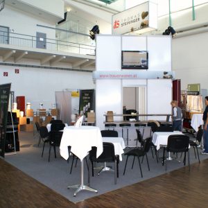 Messestand für Steininger Trauerwaren