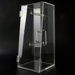 Original Spuckschutz® Brezenbox aus Acrylglas 