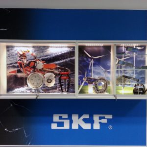 Messestand von SKF Kugellager